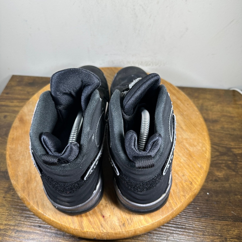 Air Jordan 8 VIII Retro Black Metallic Silver Men's Shoes Size 8.5 305381-003 - Picture 3 of 8